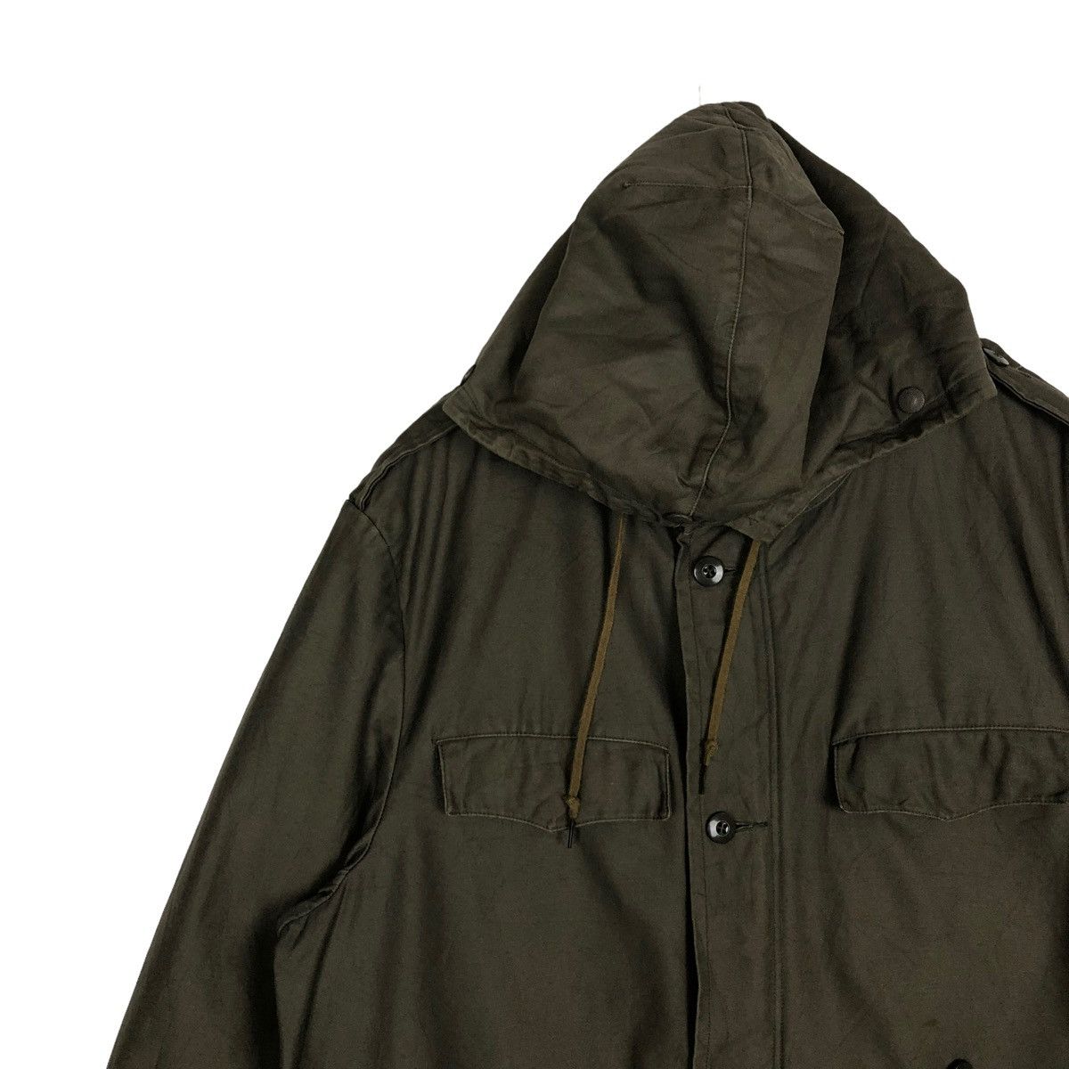 Vintage 🔥True Vintage Parka Fish Tail Jacket Schwarz Passau Army Size US M / EU 48-50 / 2 - 8 Thumbnail