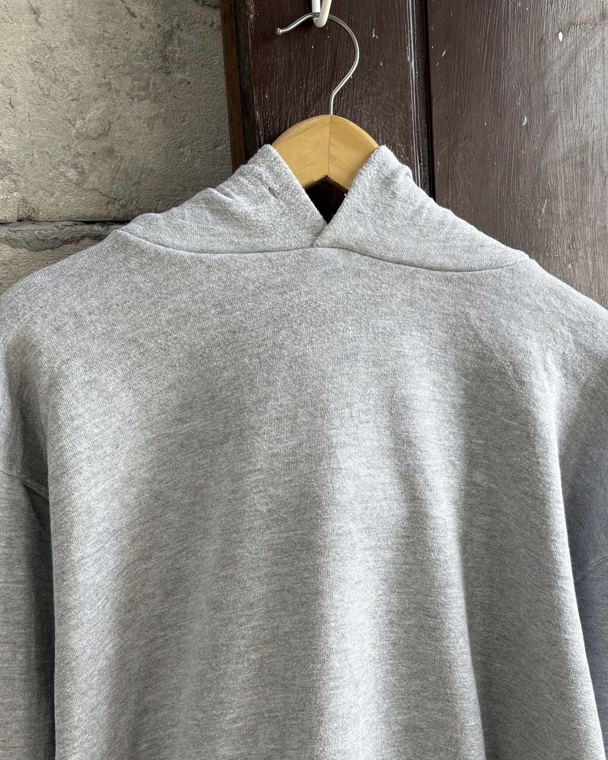 Russell Athletic 2000s Heather Grey Russell Hoodie Size US L / EU 52-54 / 3 - 3 Thumbnail