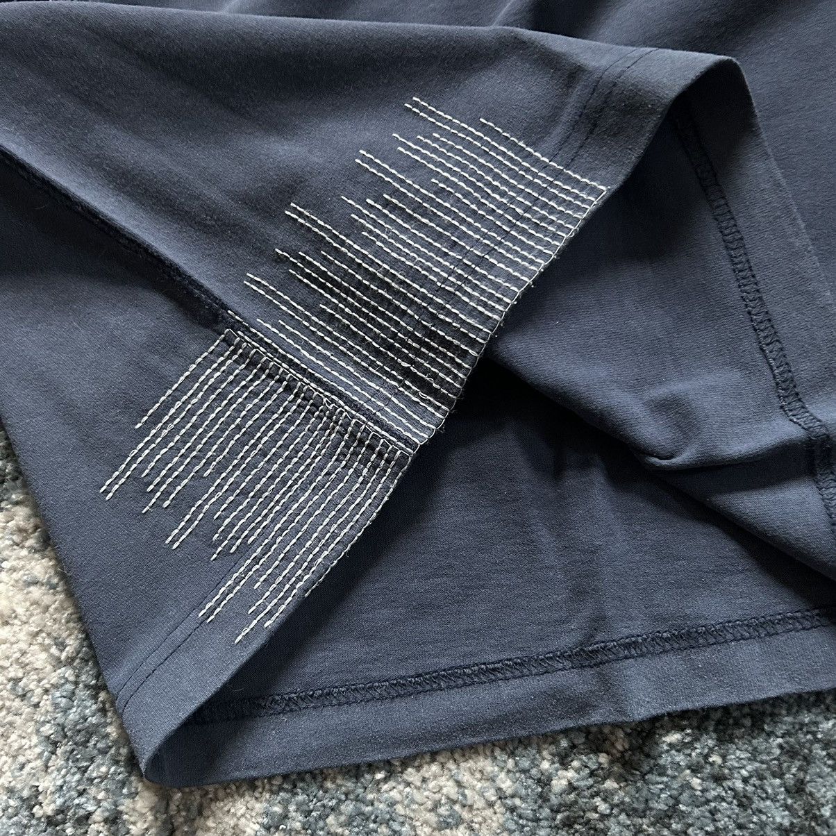 Boro Sashiko Boxy Heavyweight Tee Patchwork Midnight Blue, Men's (Size Xl) — image 4 of 6