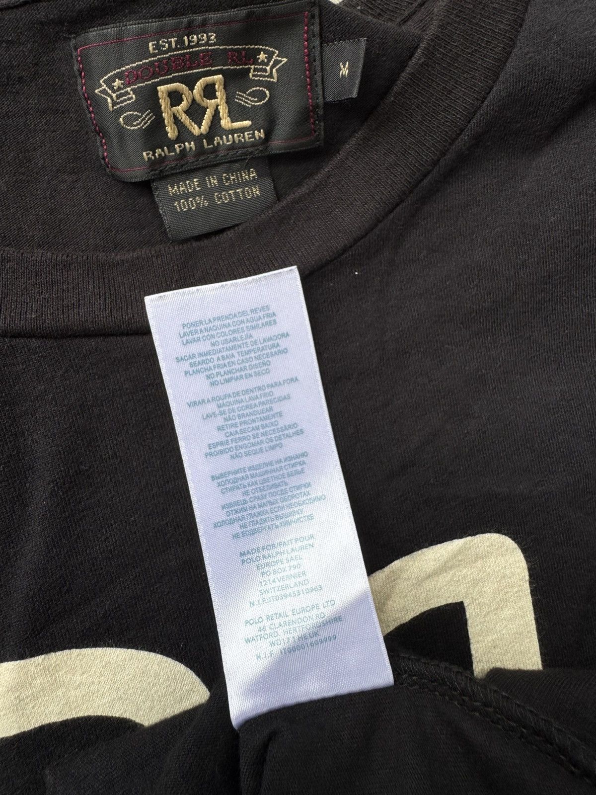 RRL Ralph Lauren RRL ralph lauren big logo Size US M / EU 48-50 / 2 - 8 Thumbnail