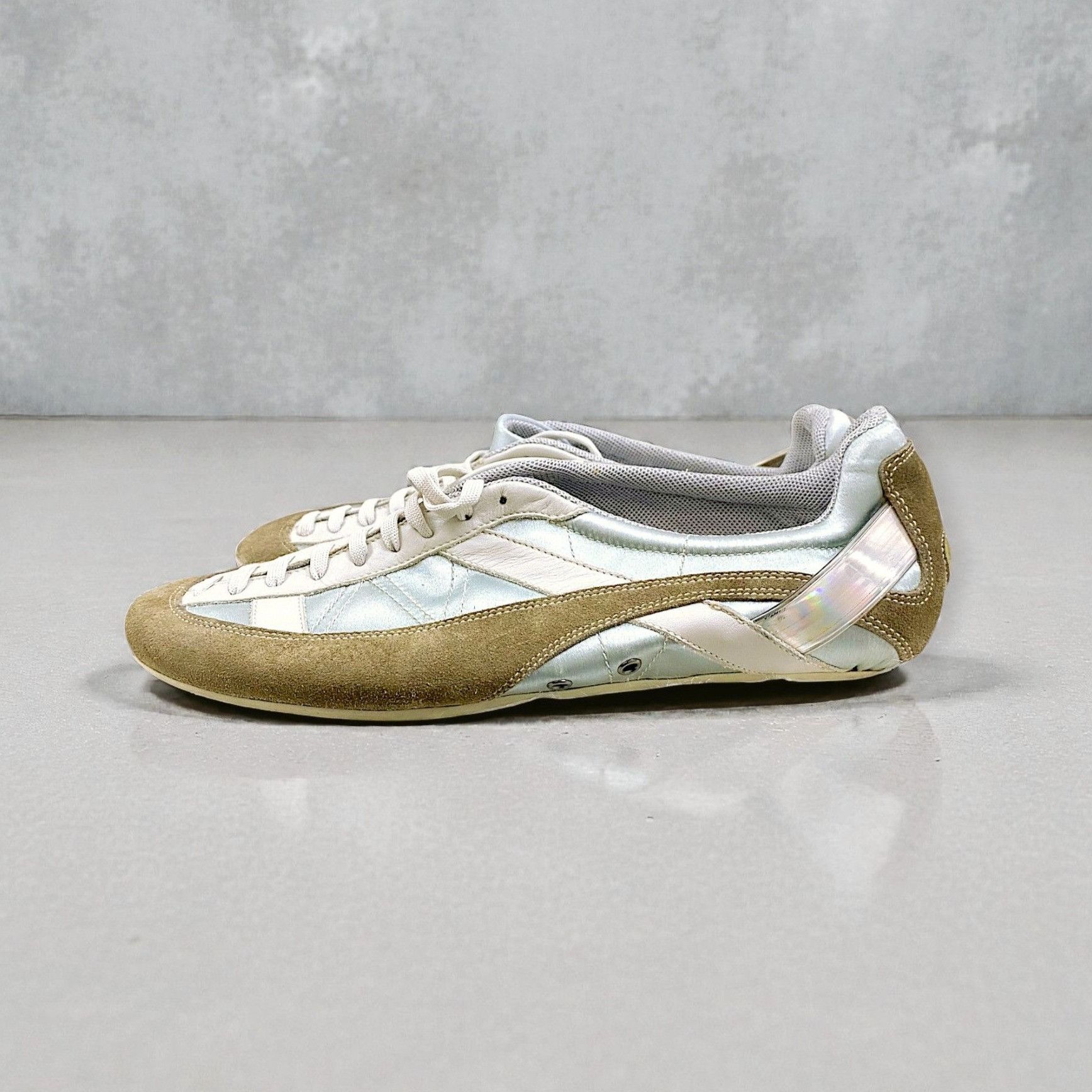 Barbara Bui Barbara Bui Lace Up Sneakers EU 38 Y2K Satin Leather Made It Size US 8 / IT 38 - 4 Thumbnail