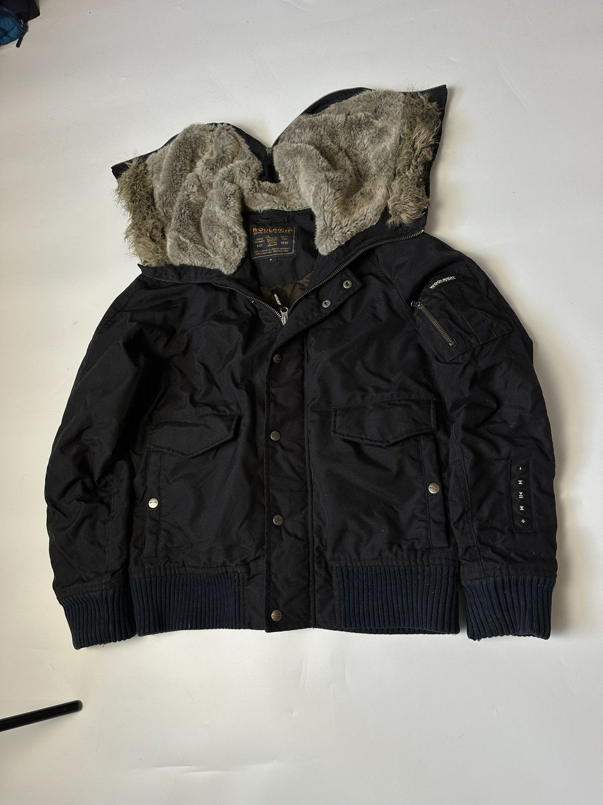 Woolrich Woolen Mills Rare Woolrich John Rich & Bros.Faux Fur Winter Bobmer Jacket Size US M / EU 48-50 / 2 - 2 Thumbnail