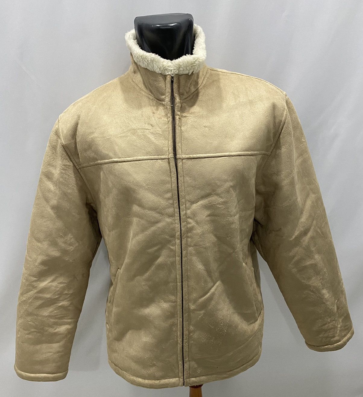 If Six Was Nine × Japanese Brand × Vintage DOCK LAND SUEDE SHERPA INNER JACKET Size US L / EU 52-54 / 3 - 2 Thumbnail