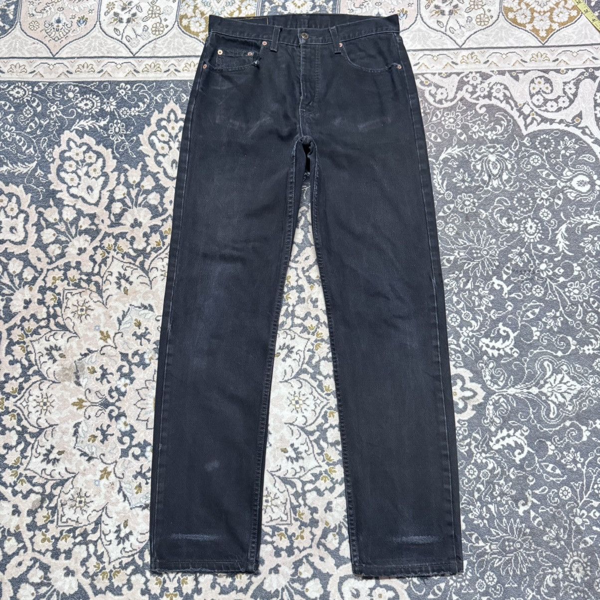 Levi's Vintage Levis 613 Black Denim Jeans Orangetab Size US 31 - 14 Thumbnail