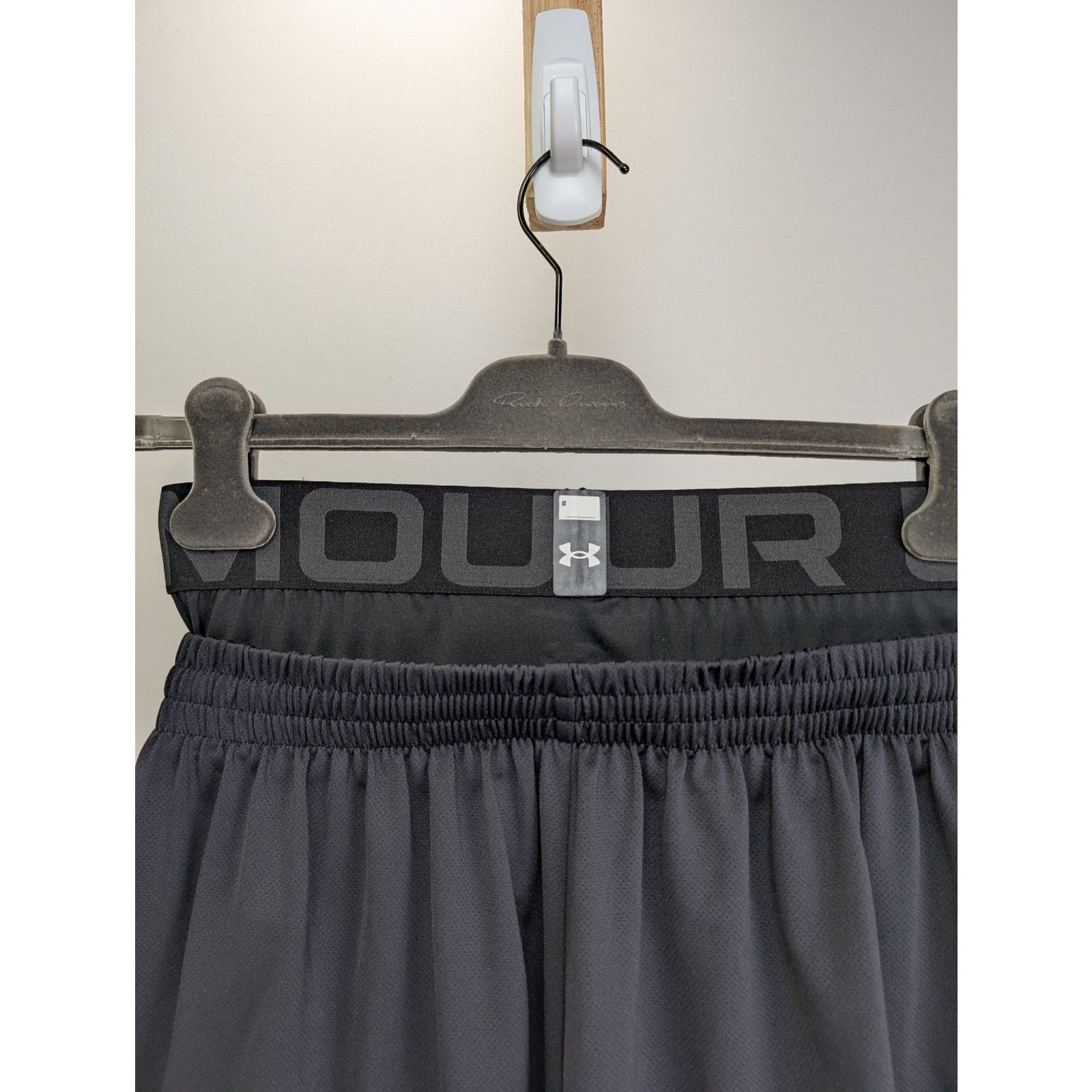 Balenciaga × Under Armour o1rshd1 Sporty Mesh Under Armour Shorts in Black Size US 30 / EU 46 - 4 Thumbnail