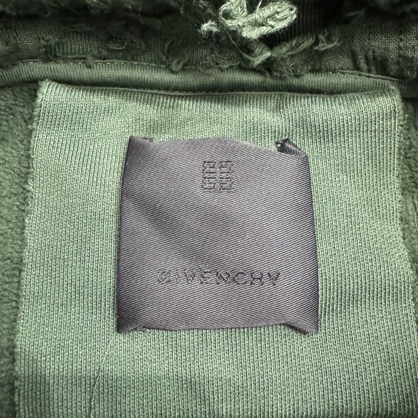 Givenchy Givenchy faded distressed boro hoodie Size US M / EU 48-50 / 2 - 2 Thumbnail