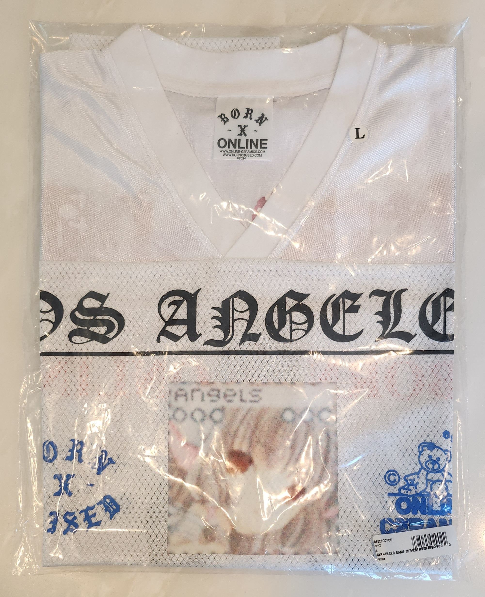 Online Ceramics x Born X Raised Football Jersey