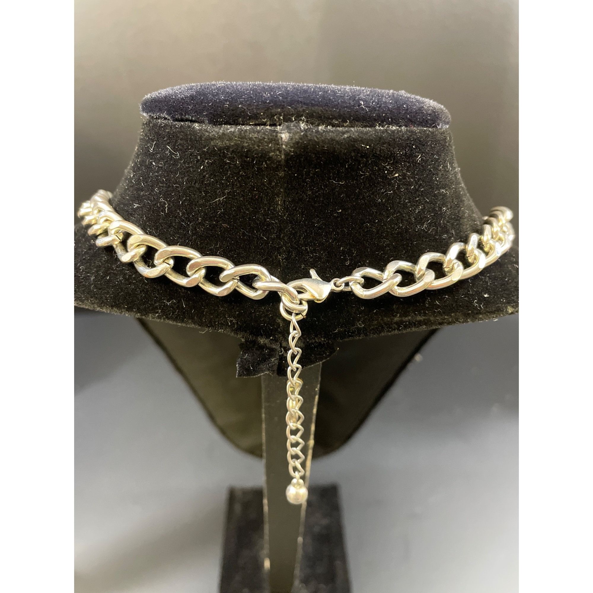 Other Vintage Women's Silvertone Bib Chain 3 layers Coin & Fringed Size ONE SIZE - 4 Thumbnail