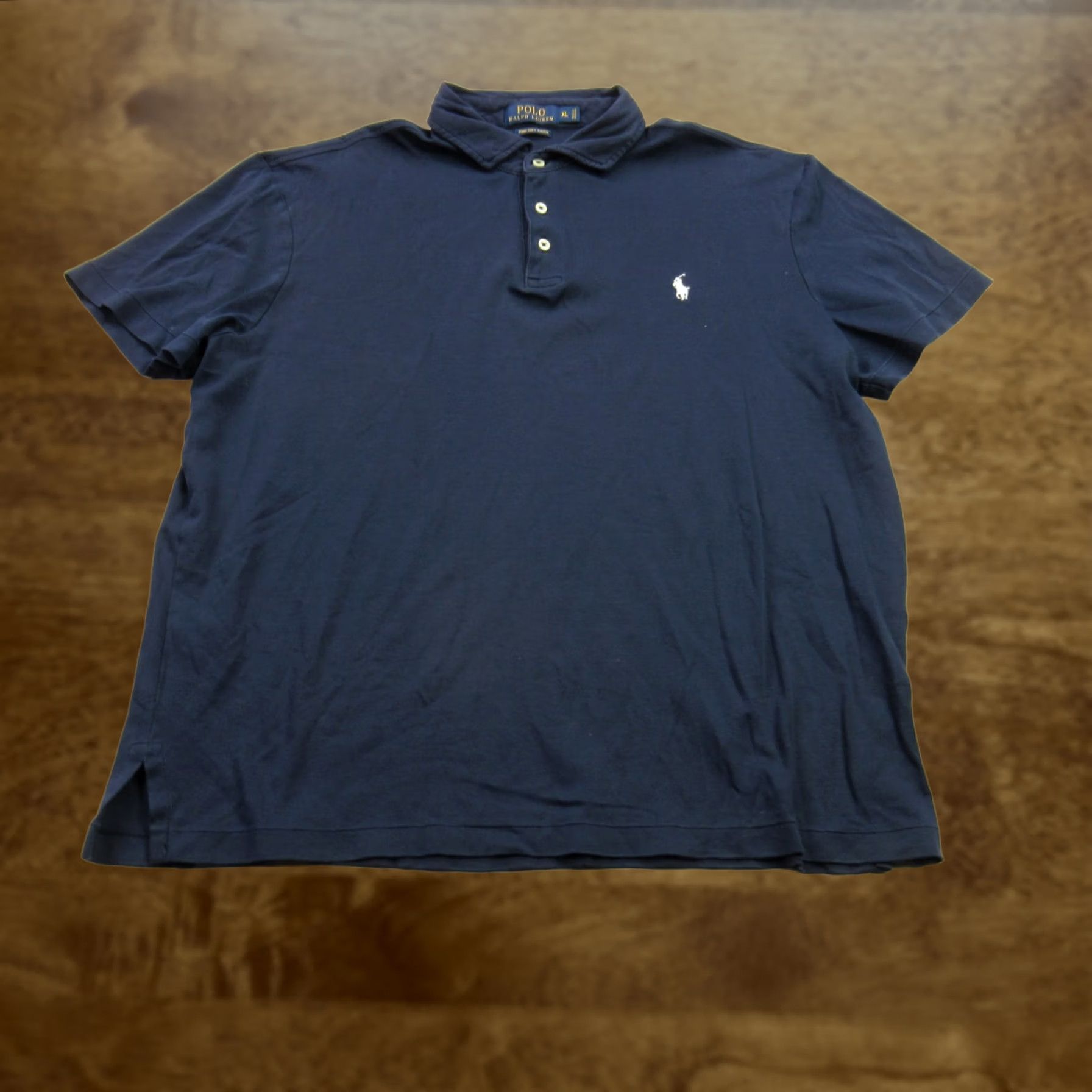 Polo Ralph Lauren Polo Ralph Lauren Shirt XL Blue Short Sleeve Lightweight Pima Soft Touch Mens Size US XL / EU 56 / 4 - 1 Thumbnail