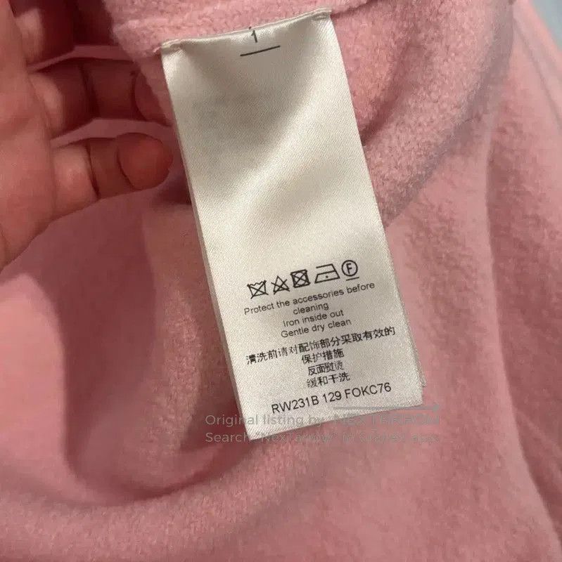 Louis Vuitton Louis Vuitton Pink Wool Women's Cardigan . Size M / US 6-8 / IT 42-44 - 3 Thumbnail