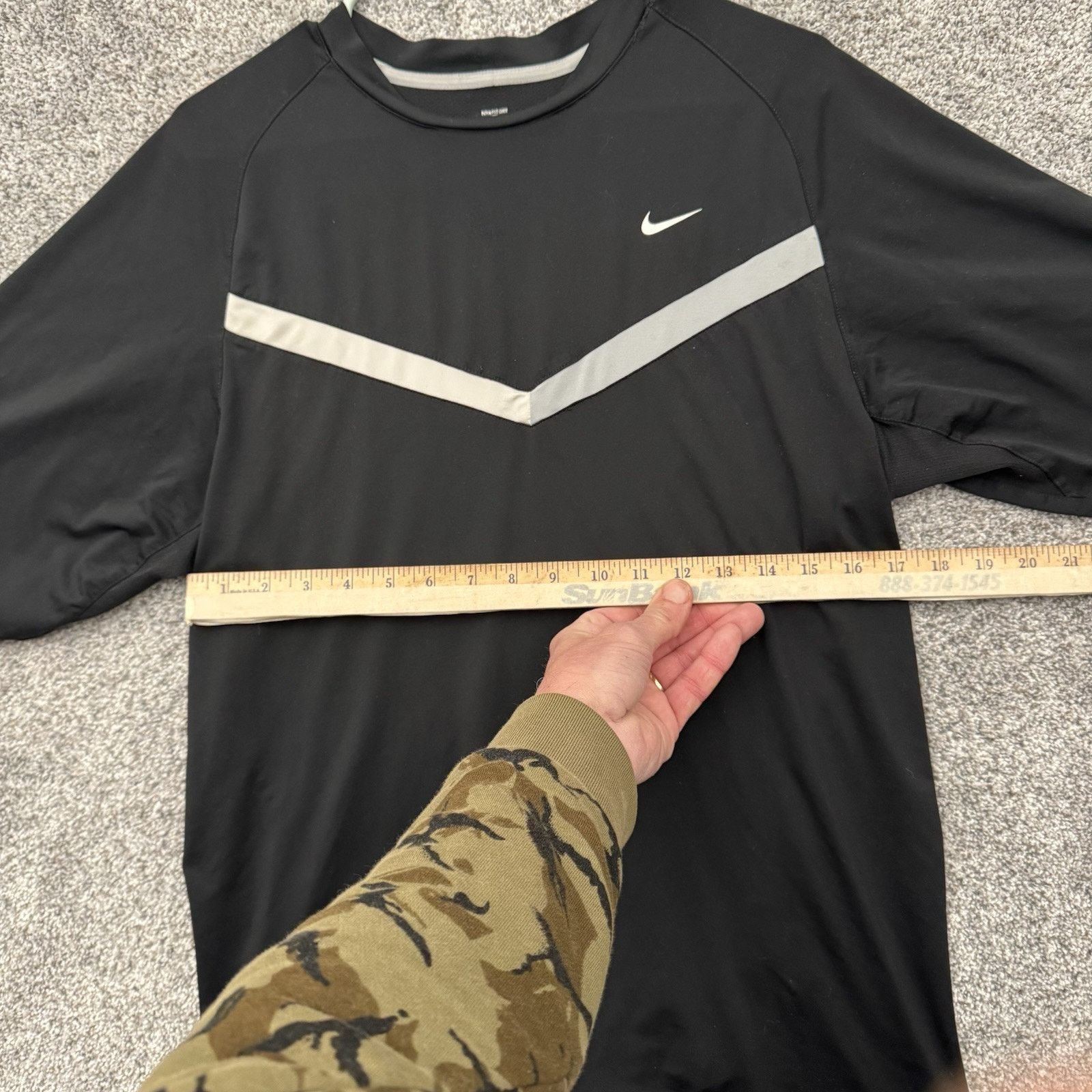 Nike Nike Fit Dry Shirt Mens M Athletic Sporty Streetwear Gym Run Size US M / EU 48-50 / 2 - 3 Thumbnail