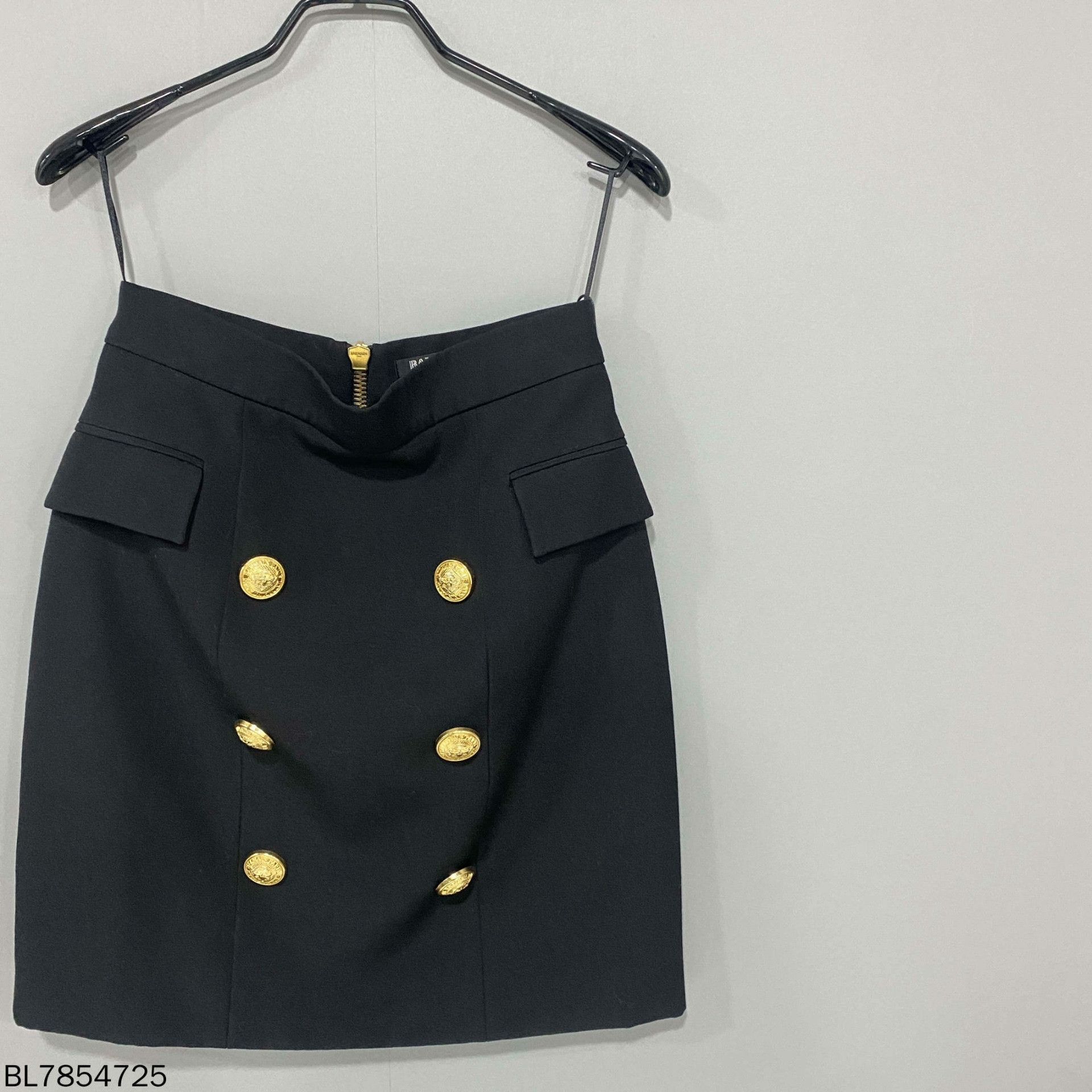 Balmain Balmain Black Skirt L Women Size 30" / US 8 / IT 44 - 1 Thumbnail