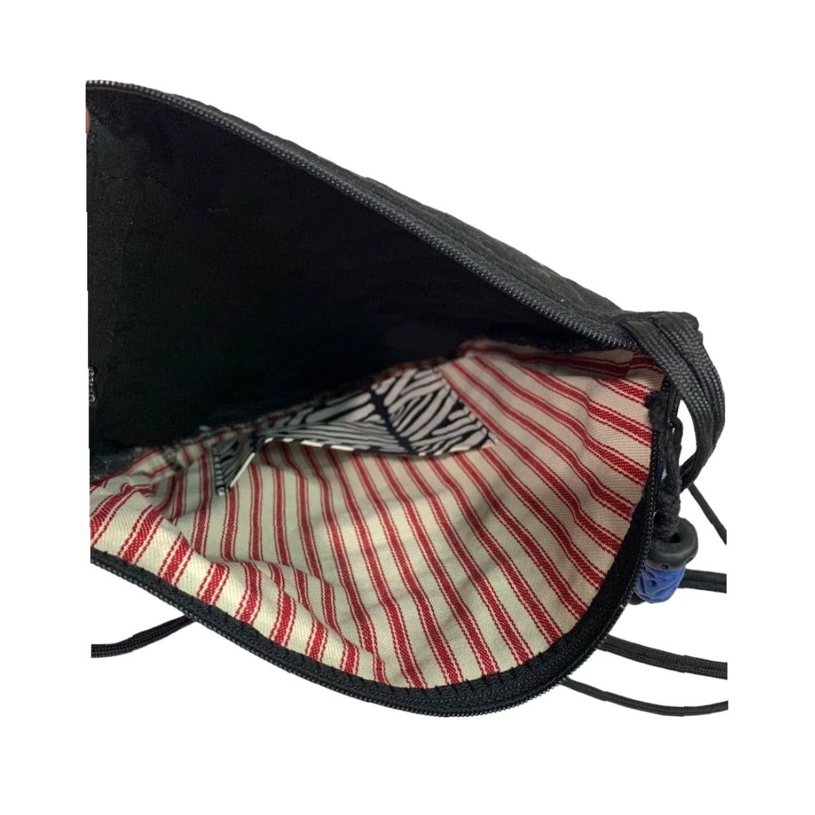D.Exterior Crossbody Purse Bag Blue Black Boho Print Exterior and Interior Pockets Women Exterior Color Blue Crossbody Style Crossbody 10"h x 9"l Strap Drop 25" Size ONE SIZE - 5 Thumbnail