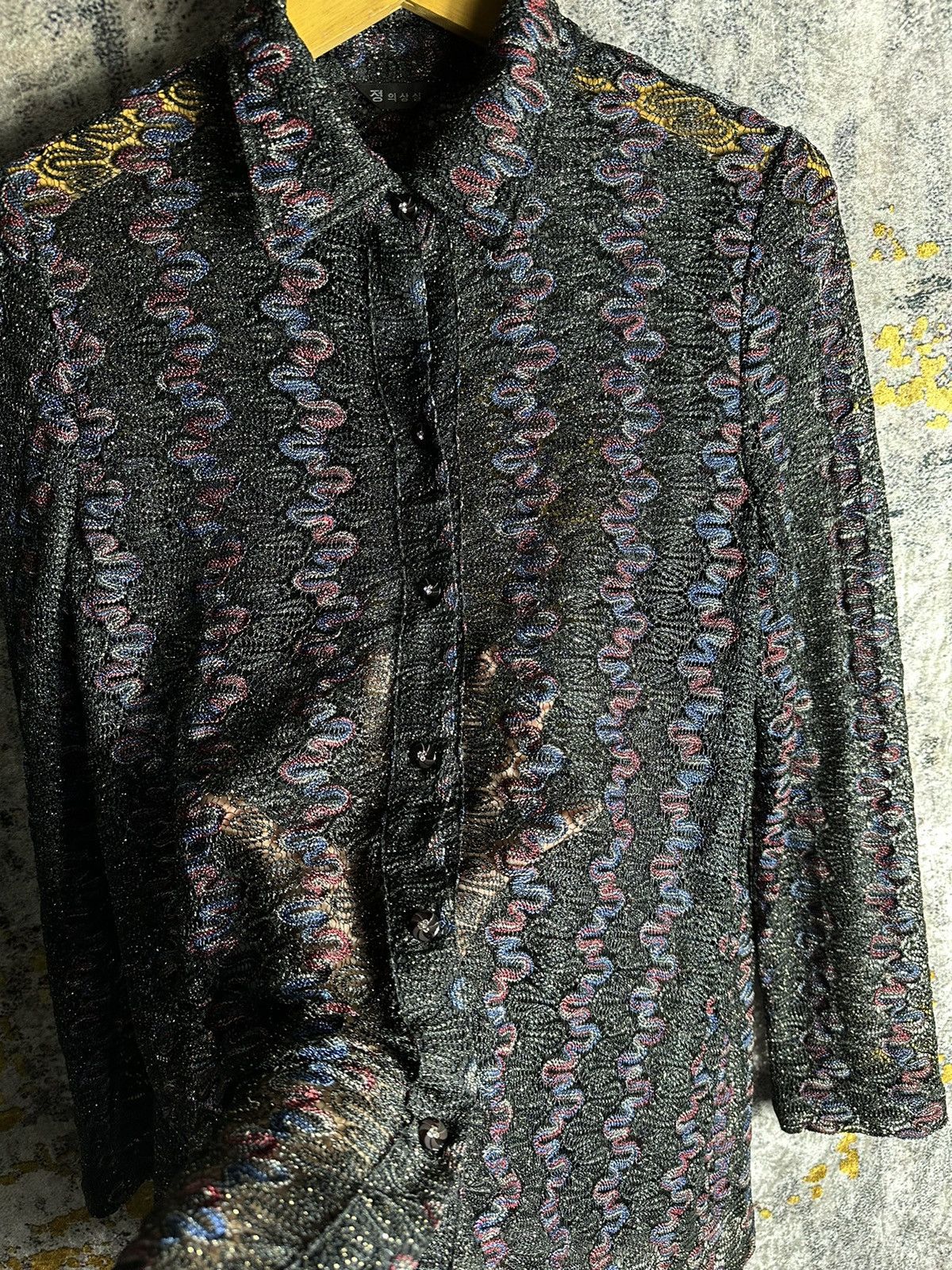Hysteric Glamour HYSTERIC I6W9 LGB STYLE TRANSPARENT LIKE A SNAKE SHIRT Size US M / EU 48-50 / 2 - 2 Thumbnail