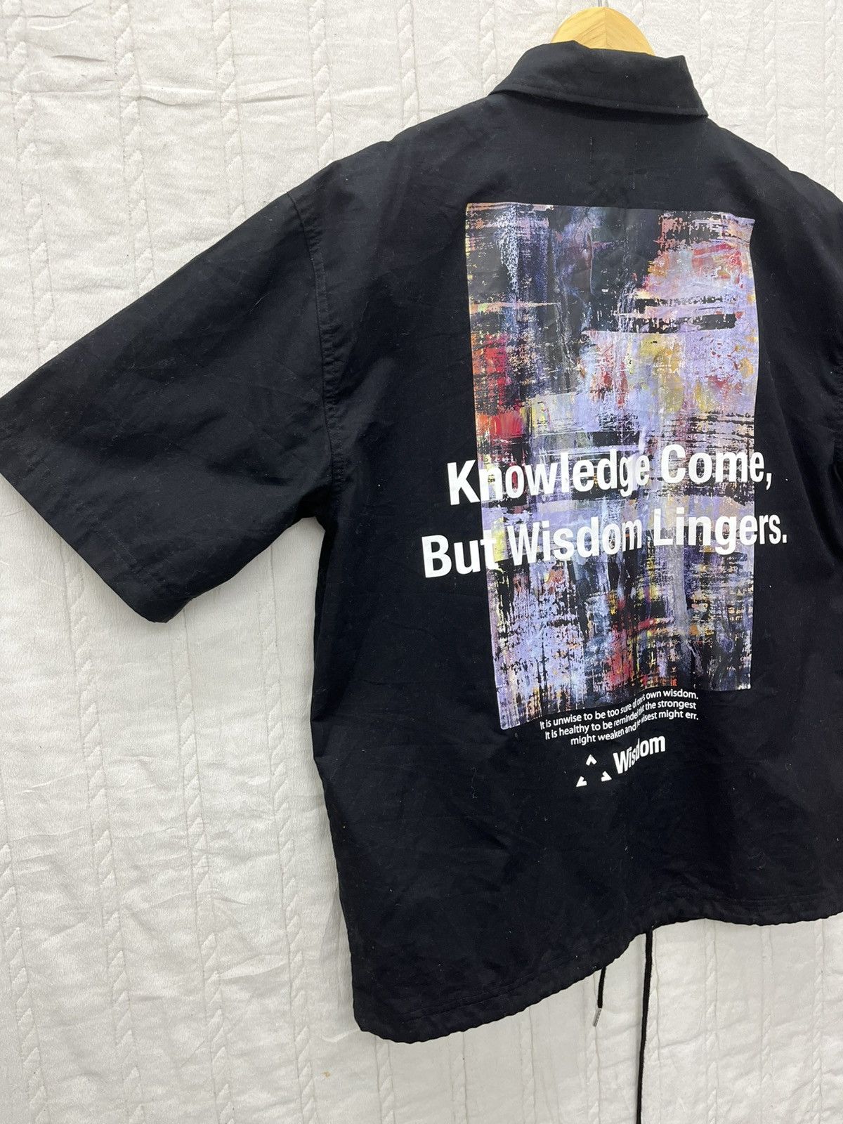 City Streets × Other STEALS🔥BROWNY BACK PRINT MOTIVE SHIRT JACKET Size US M / EU 48-50 / 2 - 5 Thumbnail