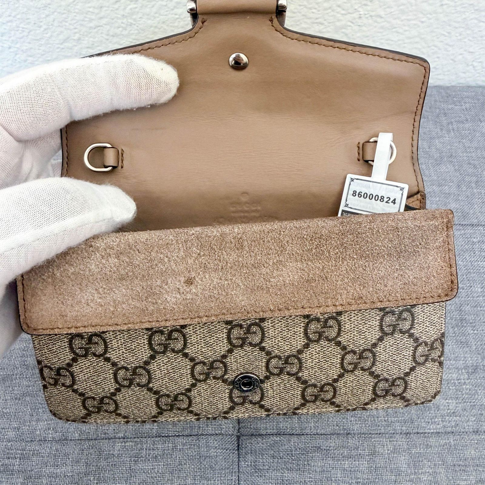 Gucci Gucci Mini Dionysus GG Supreme Chain Bag-2 Size ONE SIZE - 10 Thumbnail