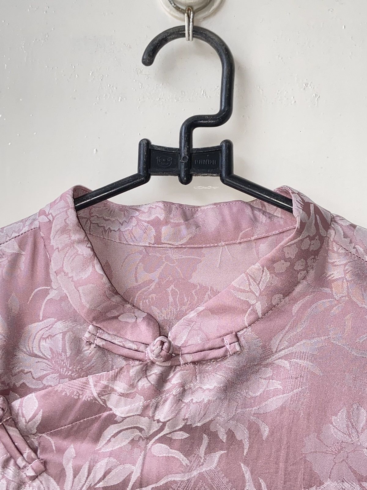 Designer × Japanese Brand Japanese Brand Chinese Traditional Pink Blouse Size L / US 10 / IT 46 - 12 Thumbnail