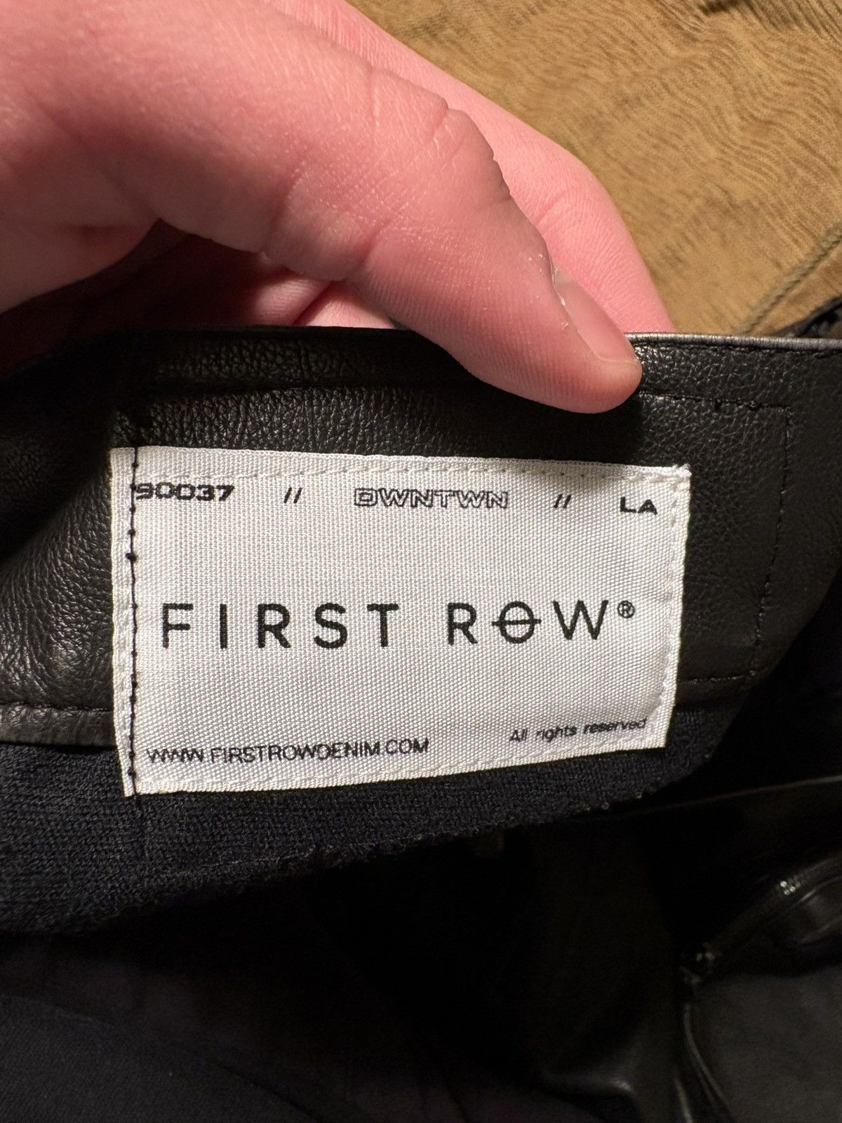 Other First Row Baggy Leather Cargos Size US 32 / EU 48 - 6 Thumbnail
