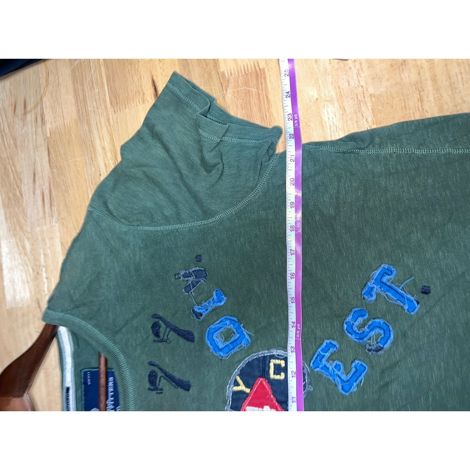 American Eagle Outfitters American Eagle US Division Shirt United States NYC Tee Y2K L Size US L / EU 52-54 / 3 - 7 Thumbnail