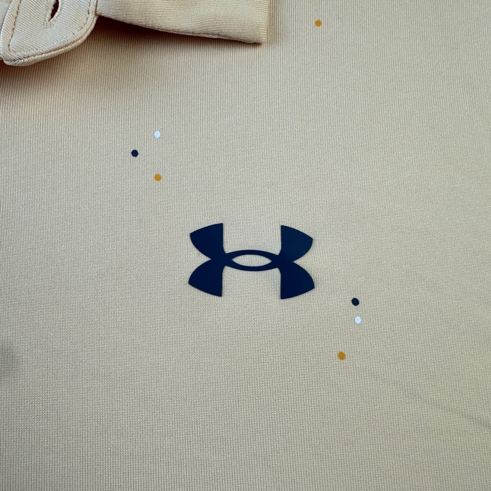 Under Armour Under Armour Polo Shirt Mens XL Yellow Golf All Over Print Playoff Shirt Size US XL / EU 56 / 4 - 4 Thumbnail