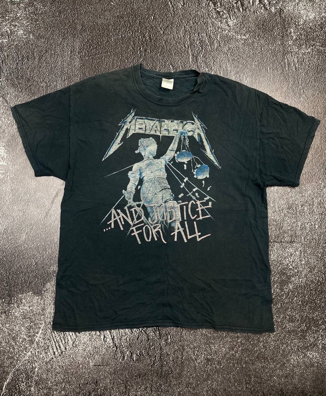 1990x Clothing × Band Tees × Metallica 90s Metallica And Justice 