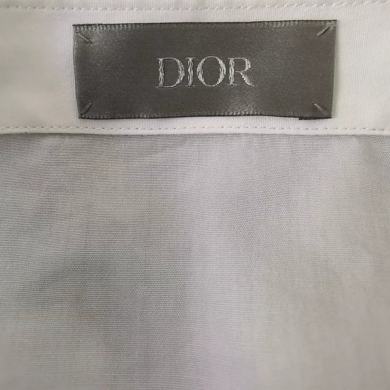 Dior DiorLogo labeled single-breasted solid color loose long-sle Size US XXS / EU 40 - 4 Thumbnail