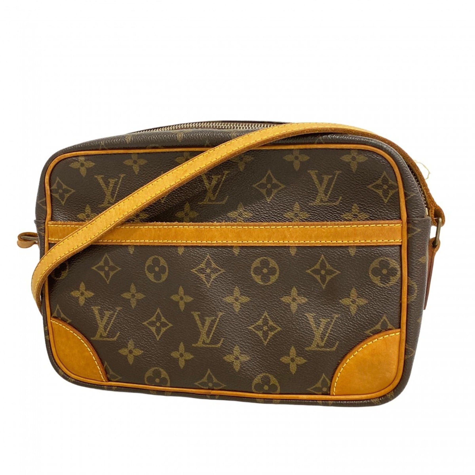 Louis Vuitton Monogram Trocadero 27 Shoulder Bag M51274 Brown Women's