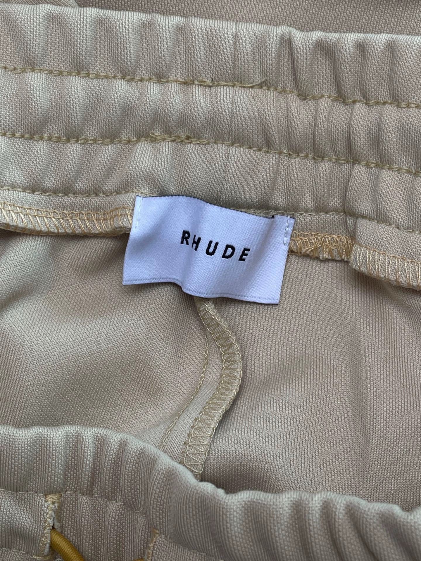 Rhude Rhude SS23 Green Striped Gold Trim Glitter M Pants Size US 32 / EU 48 - 3 Thumbnail
