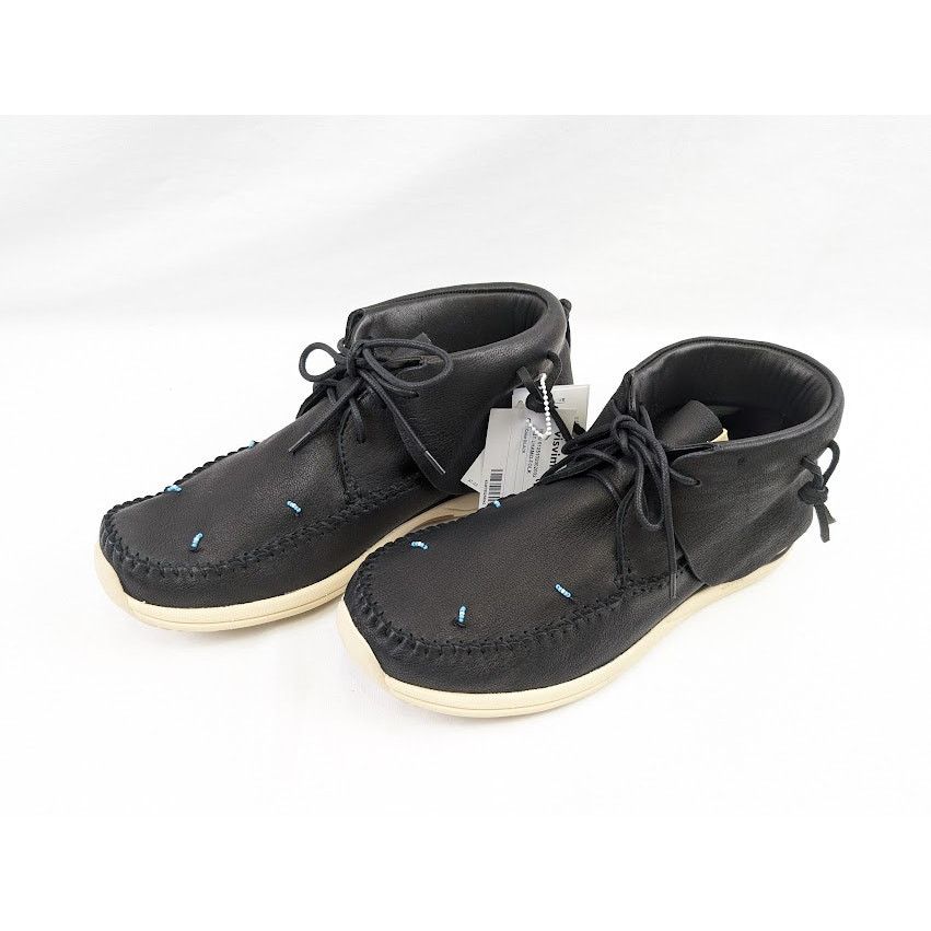 Visvim o1rshd1 Q: 2 / Fbt Lhamo-Folk Shoes in Black Size US 10.5 / EU 43-44 - 18 Thumbnail