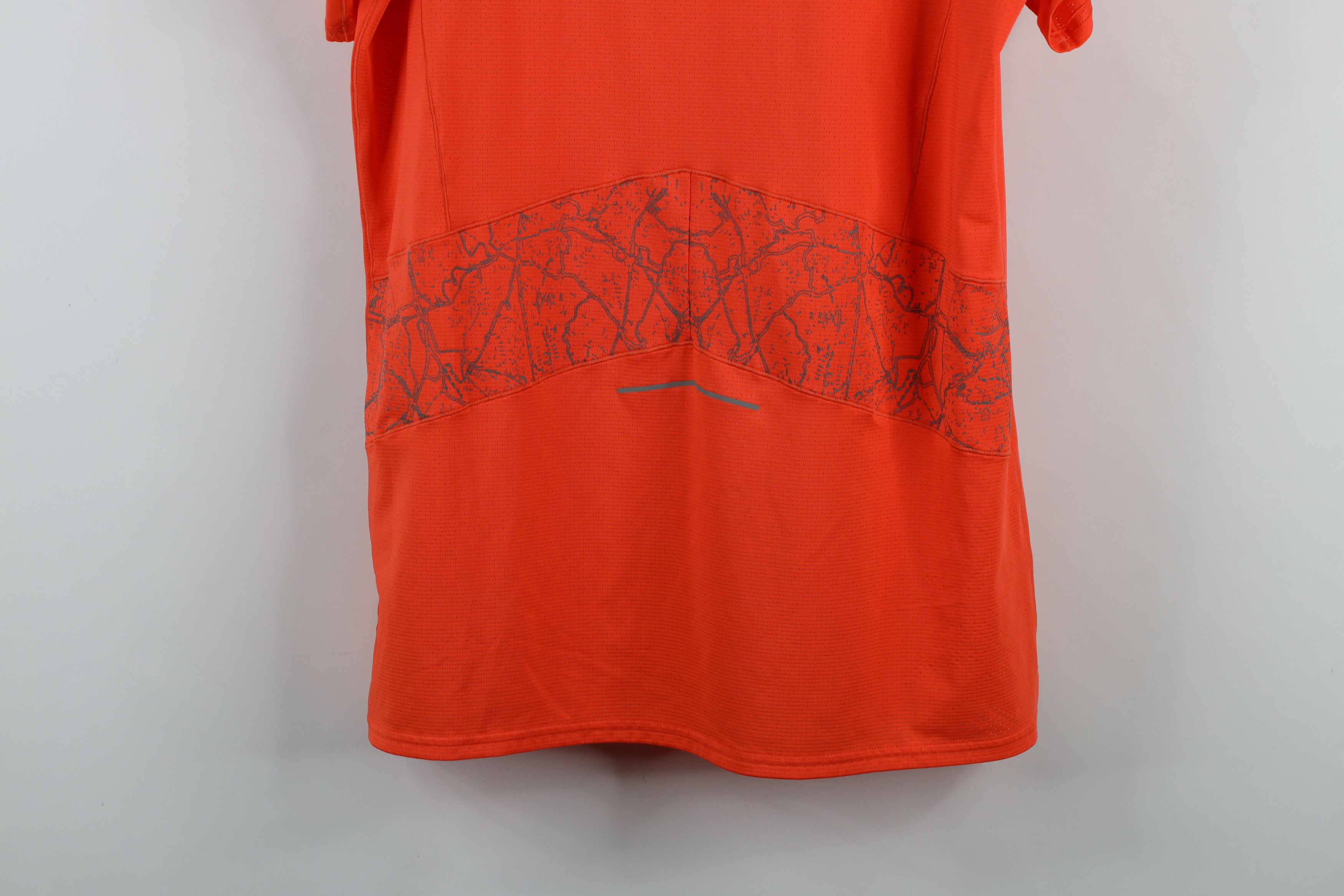 Gymshark × Vintage Gymshark Vented Knit Speed Running Gym T-Shirt Orange Size US M / EU 48-50 / 2 - 11 Thumbnail