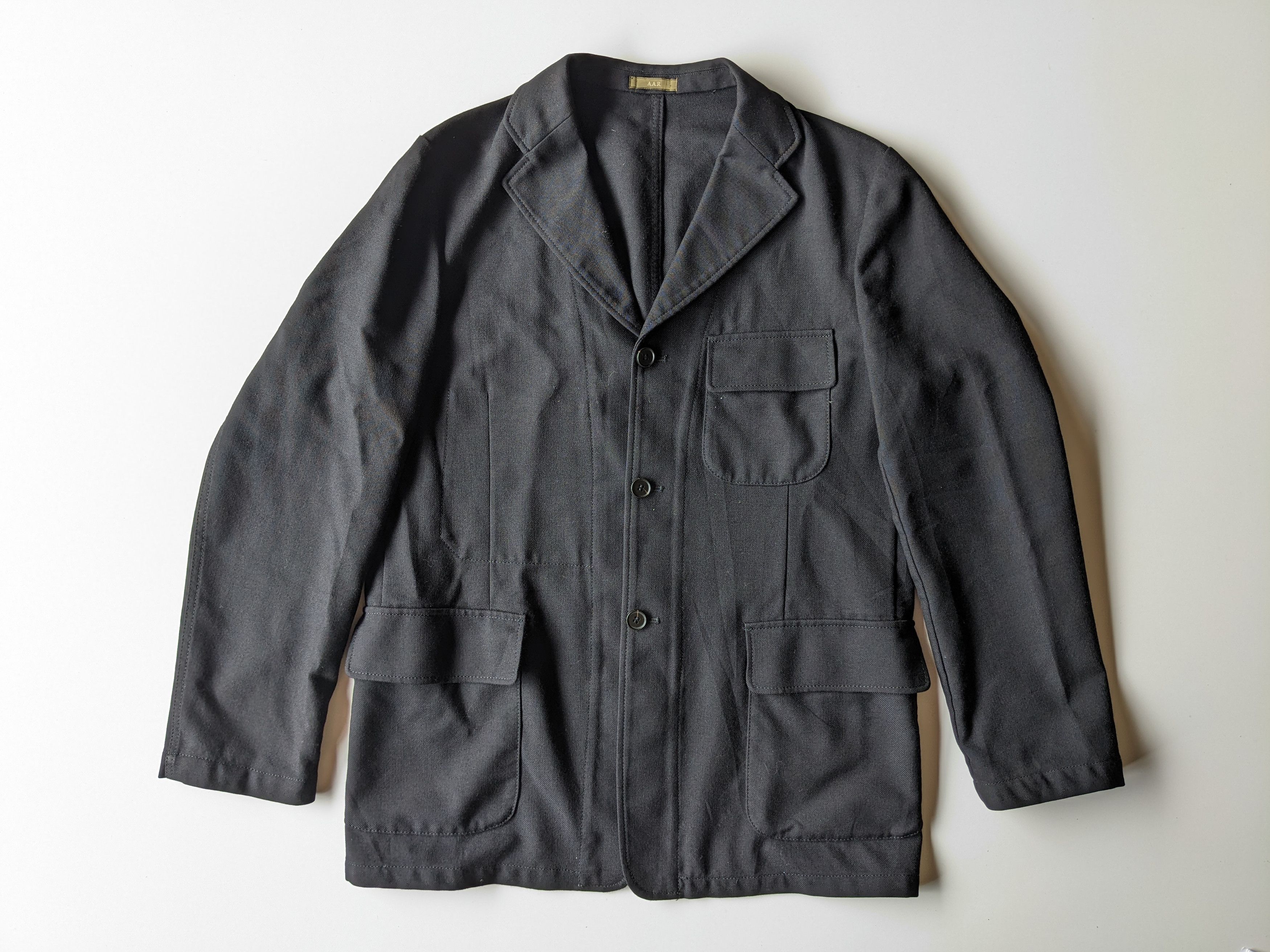 Designer × Vintage × Yohji Yamamoto Vintage Yohji Yamamoto A.A.R Design Studio jacket Size US XL / EU 56 / 4 - 1 Thumbnail