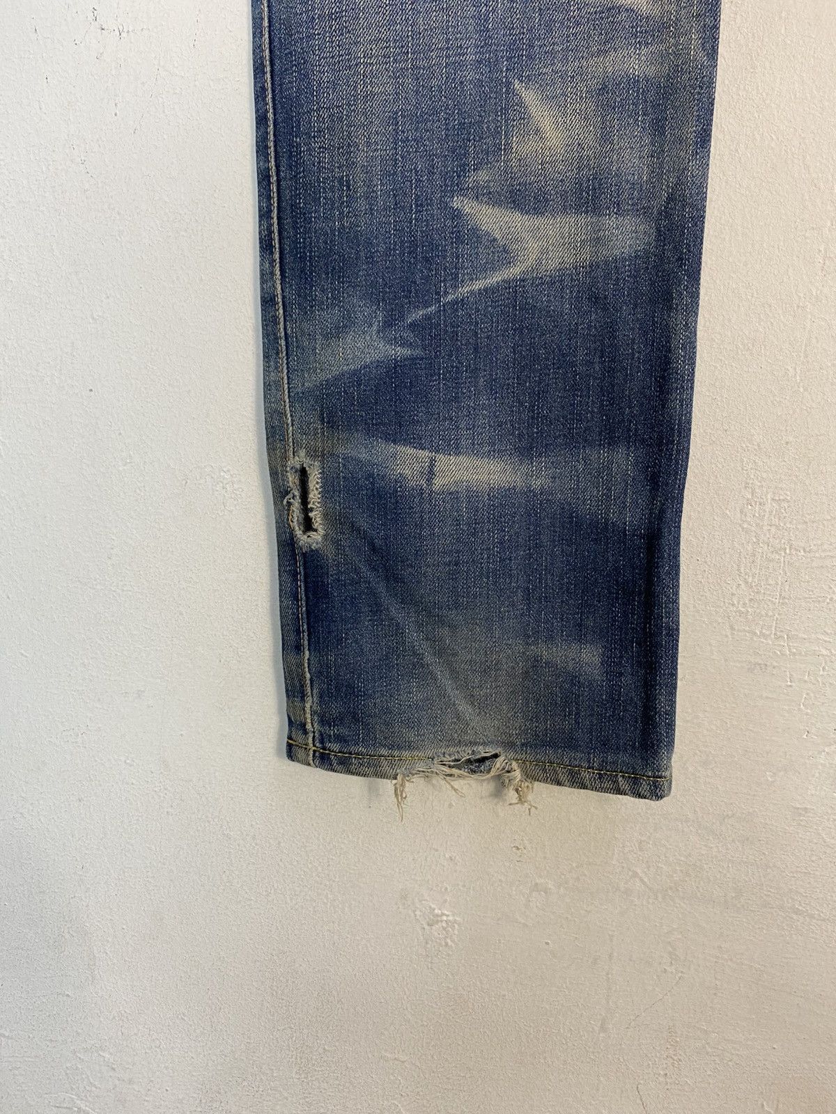 Japanese Brand Soul Of Freedom SOF Indigo Denim Jeans Straight Cut Size 32 Size US 32 / EU 48 - 16 Thumbnail