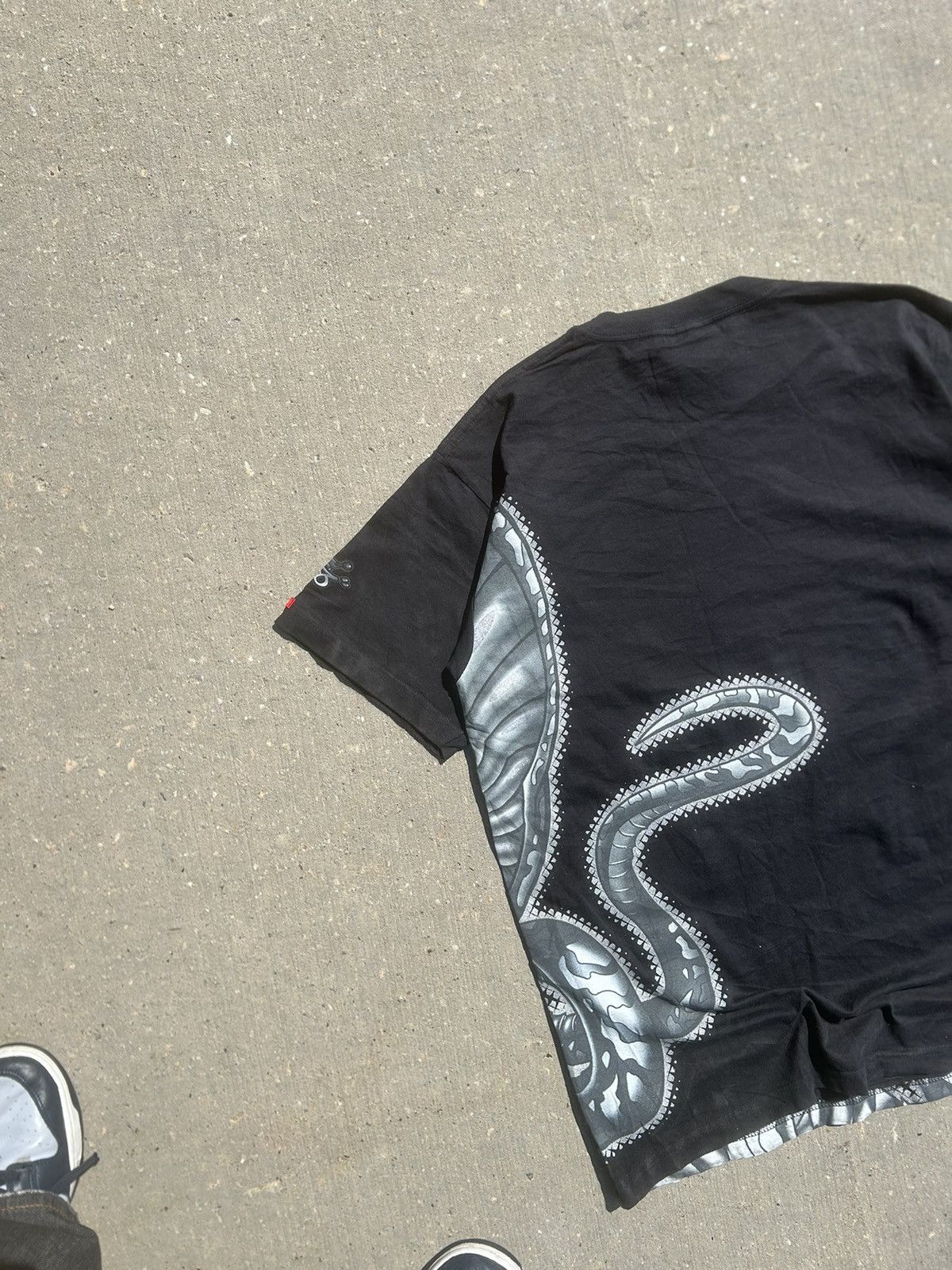 JNCO × Vintage vintage JNCO JEANS dragon wrap tee Size US L / EU 52-54 / 3 - 4 Thumbnail