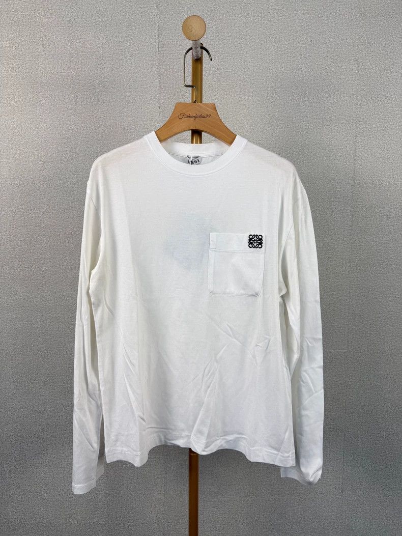 Loewe LOEWE Classic white T-shirt Size XS / US 0-2 / IT 36-38 - 1 Thumbnail