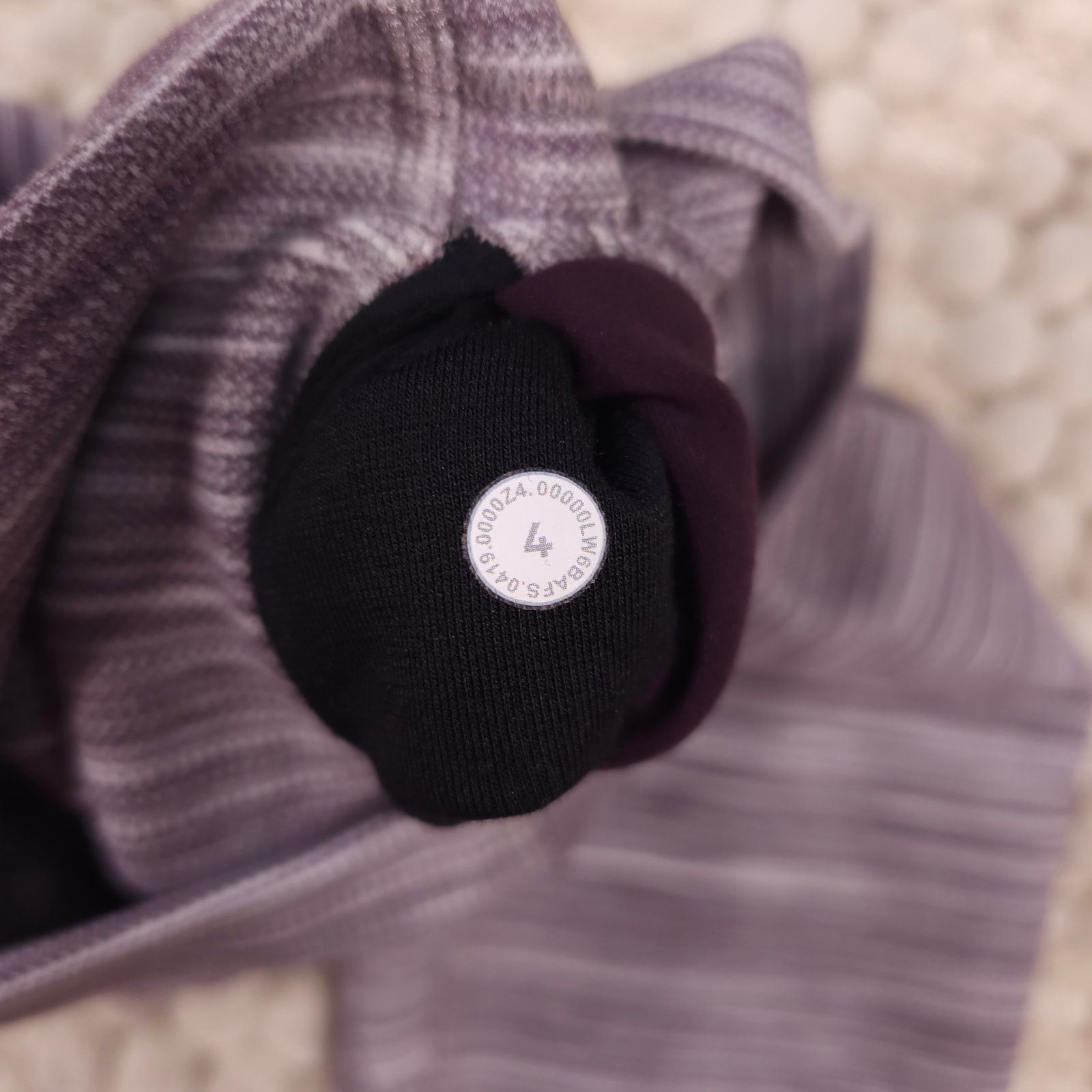 Lululemon Lululemon Align Crop Heathered Black Cherry White Sz 4 Size 27" / US 4 / IT 40 - 4 Thumbnail