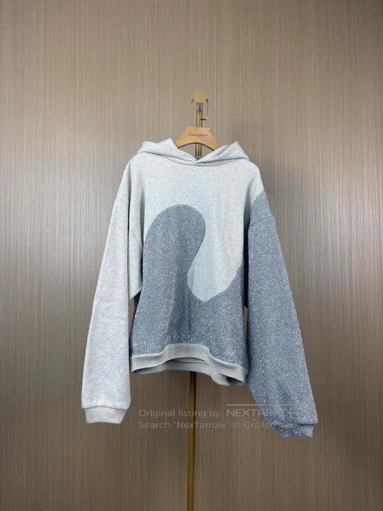 Dior Dior Co-branded grey hooded sweatshirt Size US L / EU 52-54 / 3 - 1 Thumbnail
