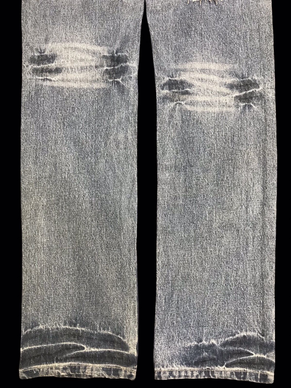 Japanese Brand 💥 Double Waist💥ZEROSAIL Designer Japan Punk Denim F152 Size US 32 / EU 48 - 15 Thumbnail