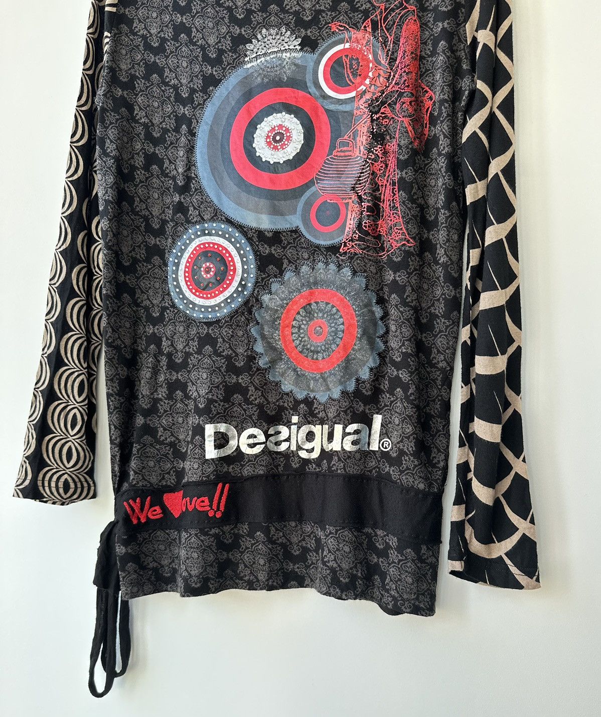 Desigual × Japanese Brand Desigual Women's Tunic Top Long Sleeve Shirt Size L Size L / US 10 / IT 46 - 6 Thumbnail