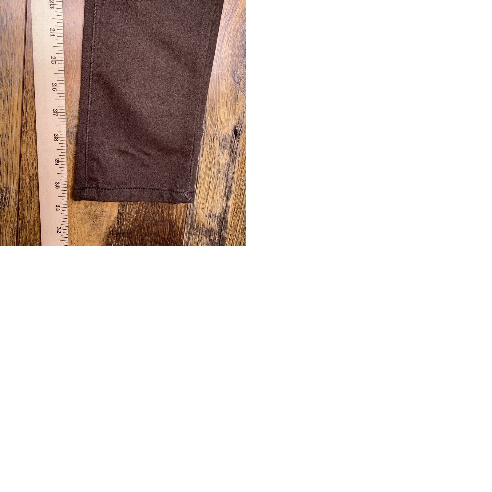 Vintage Geso Jeans Jeans Womens 7 Mid Rise Straight Leg Brown 5-Pocket Stretch Regular Modern Modern Womens Shoes? Size 28" / US 6 / IT 42 - 9 Thumbnail