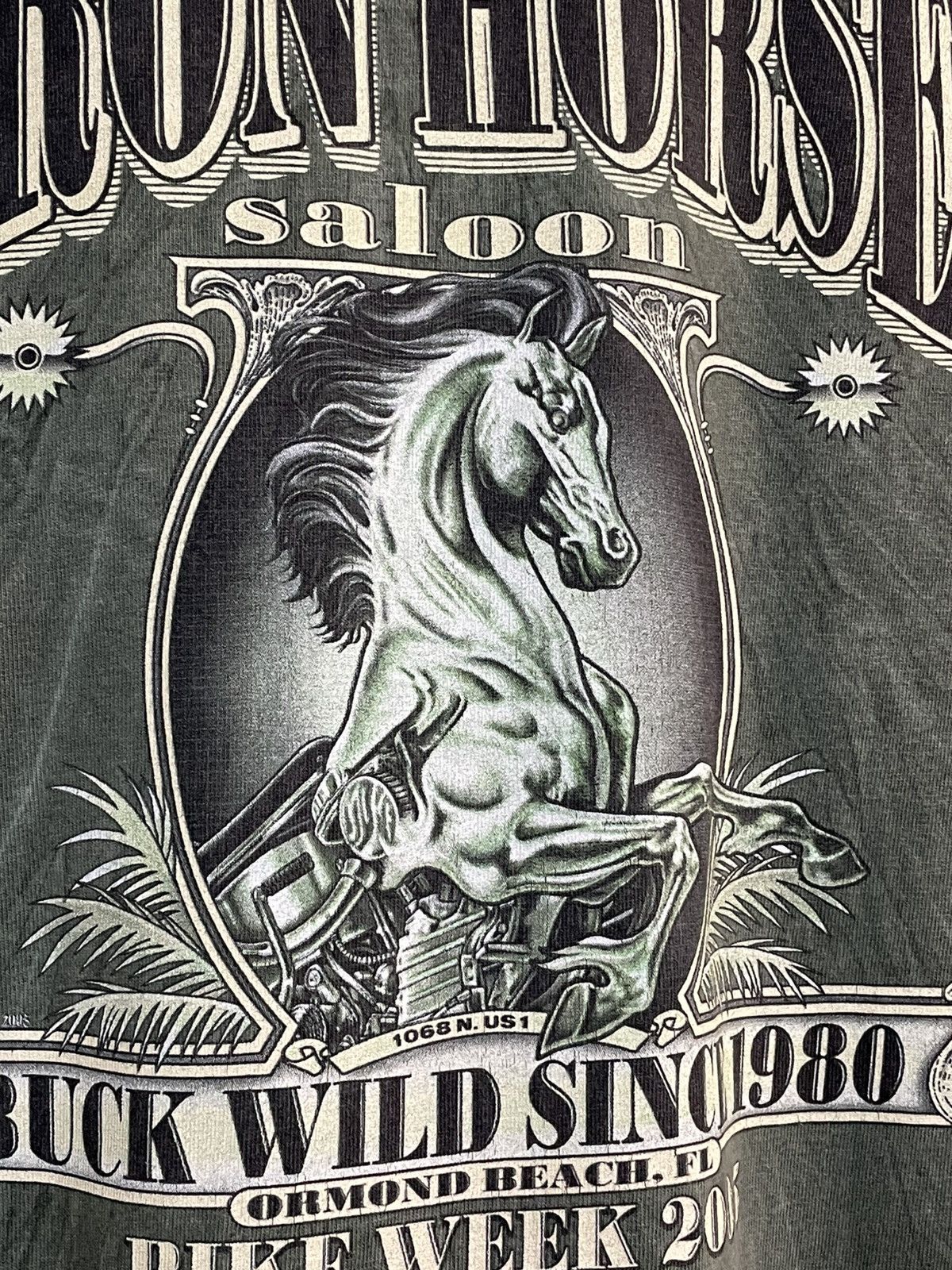 Vintage Crazy Vintage 00s Iron Horse Harley 3D Emblem Longsleeve erd Size US M / EU 48-50 / 2 - 8 Thumbnail
