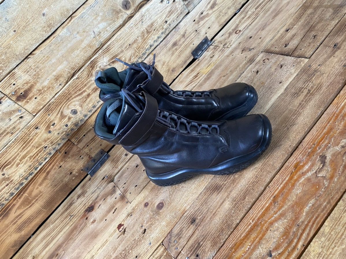 Prada Prada FW99 black vibram runway platform boots sz 36 Size US 5.5 / IT 35.5 - 6 Thumbnail