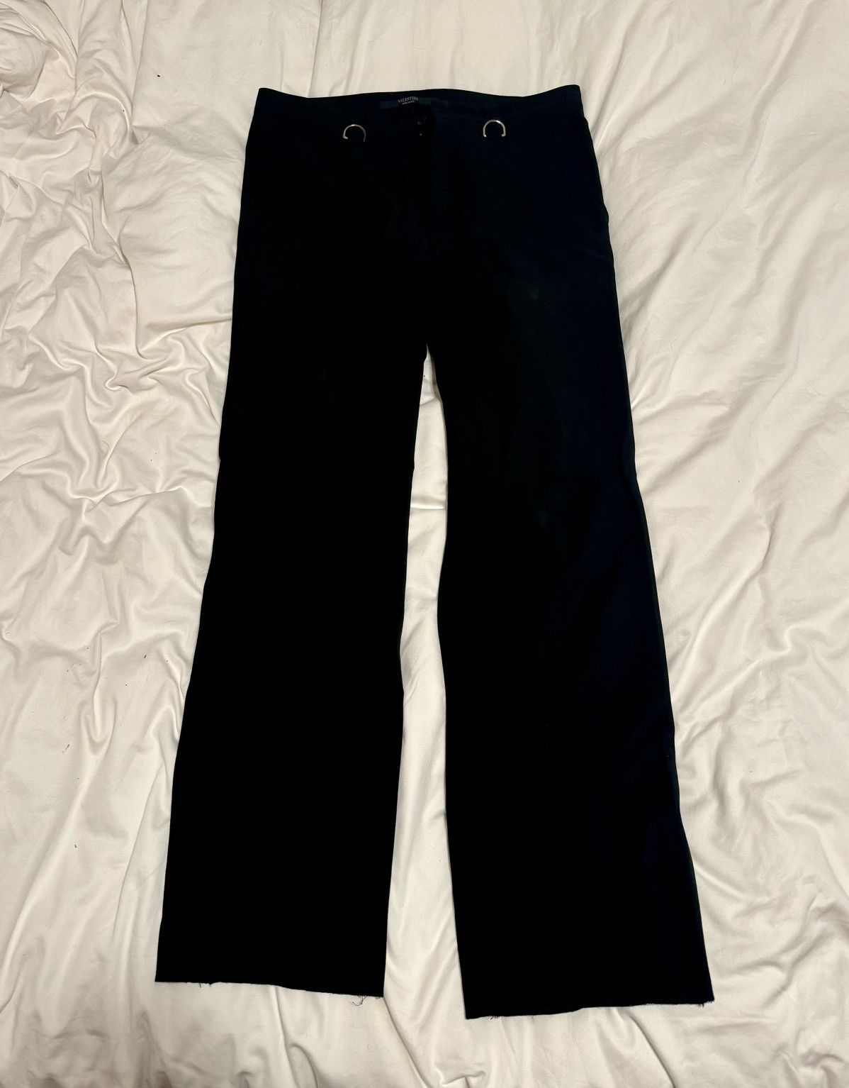 Valentino Valentino Black Wool Trousers Size US 34 / EU 50 - 1 Thumbnail