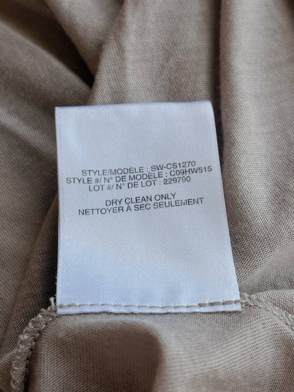 Helmut Lang Helmut Lang Cardigan Beige Sheer Silk Lace Trim Size S / US 4 / IT 40 - 14 Thumbnail