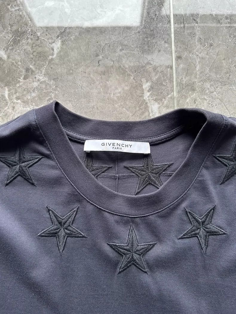 Givenchy Givenchy Men's Embroidered Five-pointed Star Inlay, Deep B Size US XS / EU 42 / 0 - 2 Thumbnail