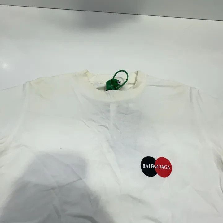 Balenciaga Balenciaga Logo Print Casual Short Sleeve Top 0079-2507 Size M / US 6-8 / IT 42-44 - 7 Thumbnail