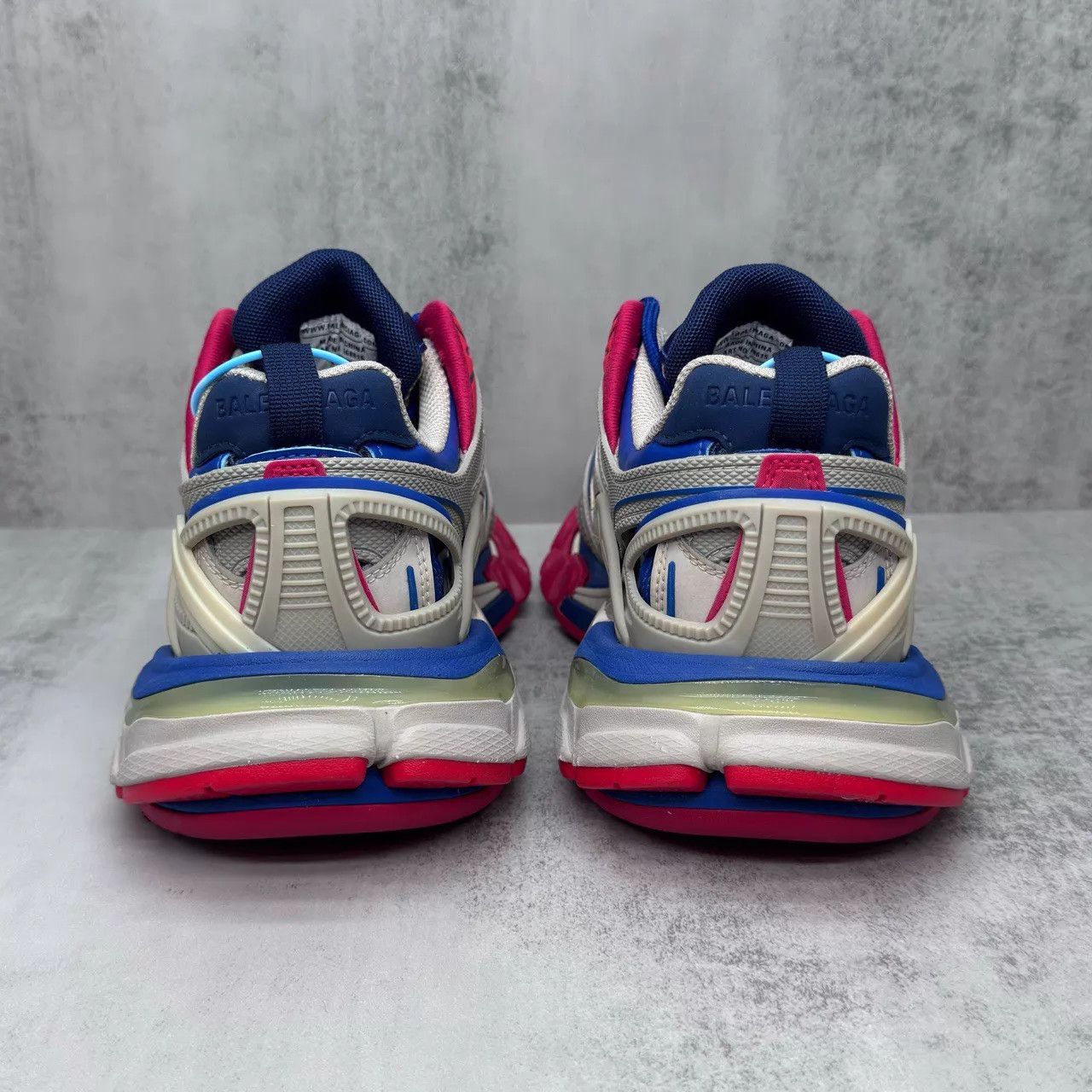 Balenciaga Balenciaga Track Red Blue Gundam 37 98N Original Box & Accs Size US 6.5 / IT 36.5 - 5 Thumbnail