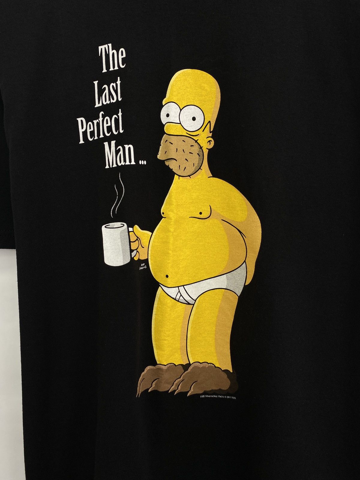 The Simpsons 🇺🇸 Vintage The Last Perfect Man The Simpsons 2011 T-Shirt Y2K Size US XL / EU 56 / 4 - 4 Thumbnail