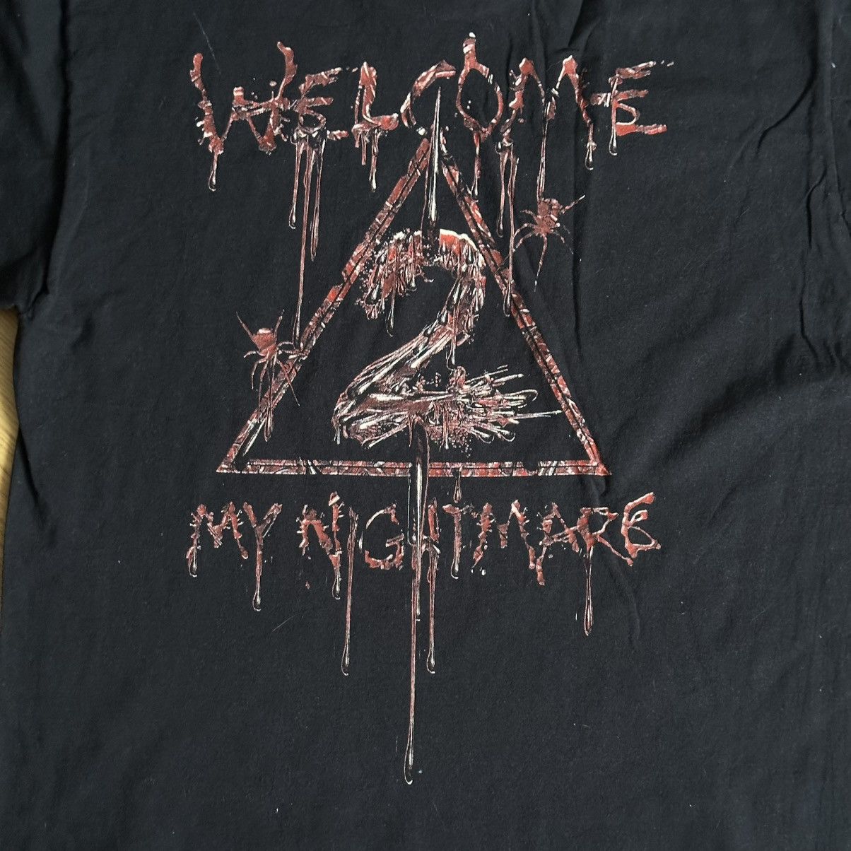 Band Tees Alice Cooper Welcome My Nightmare T- Shirt Size US M / EU 48-50 / 2 - 5 Thumbnail