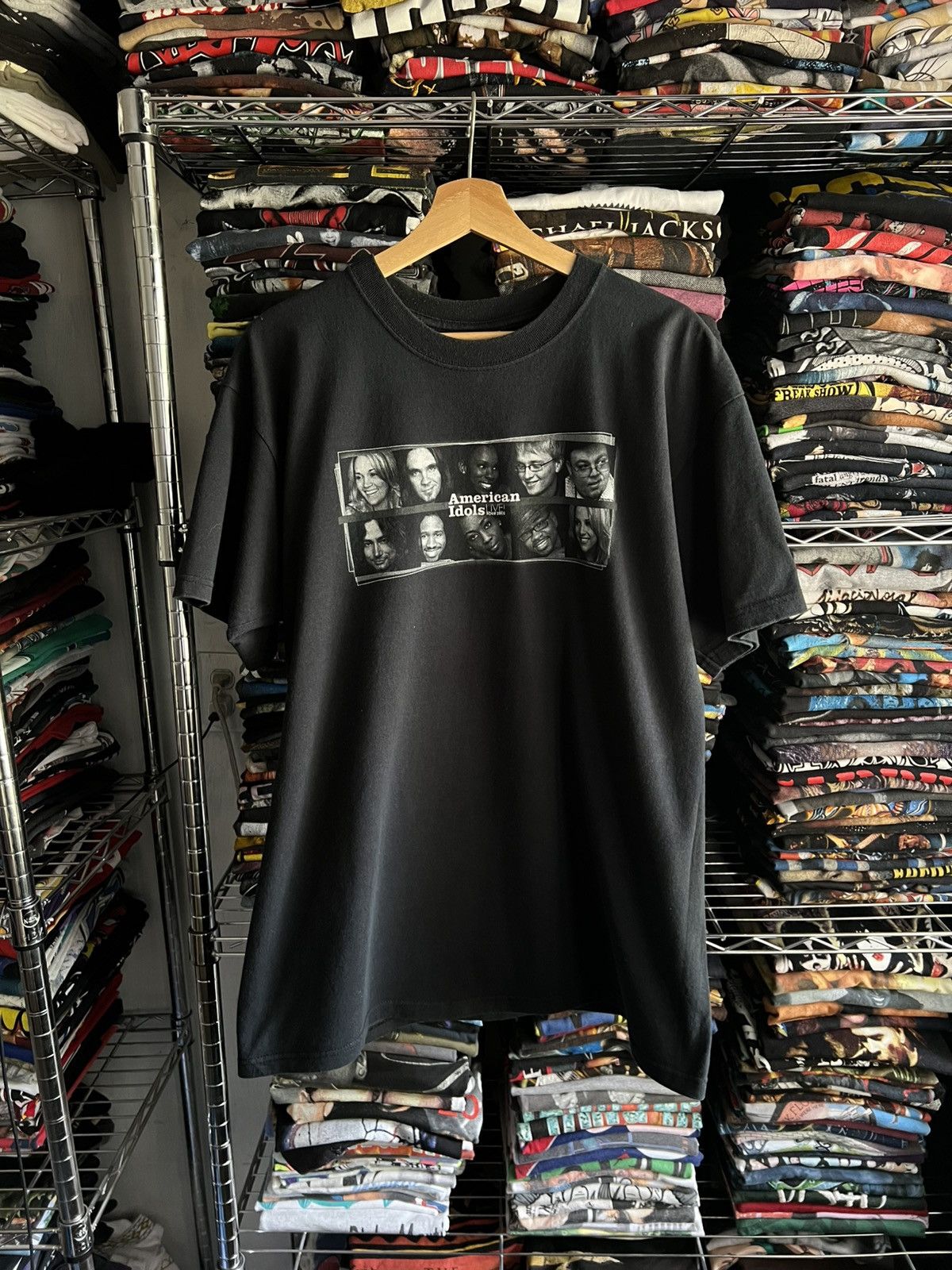 Band Tees 2005 American Idols Live 2005 Tour Series Tee Size US L / EU 52-54 / 3 - 5 Thumbnail