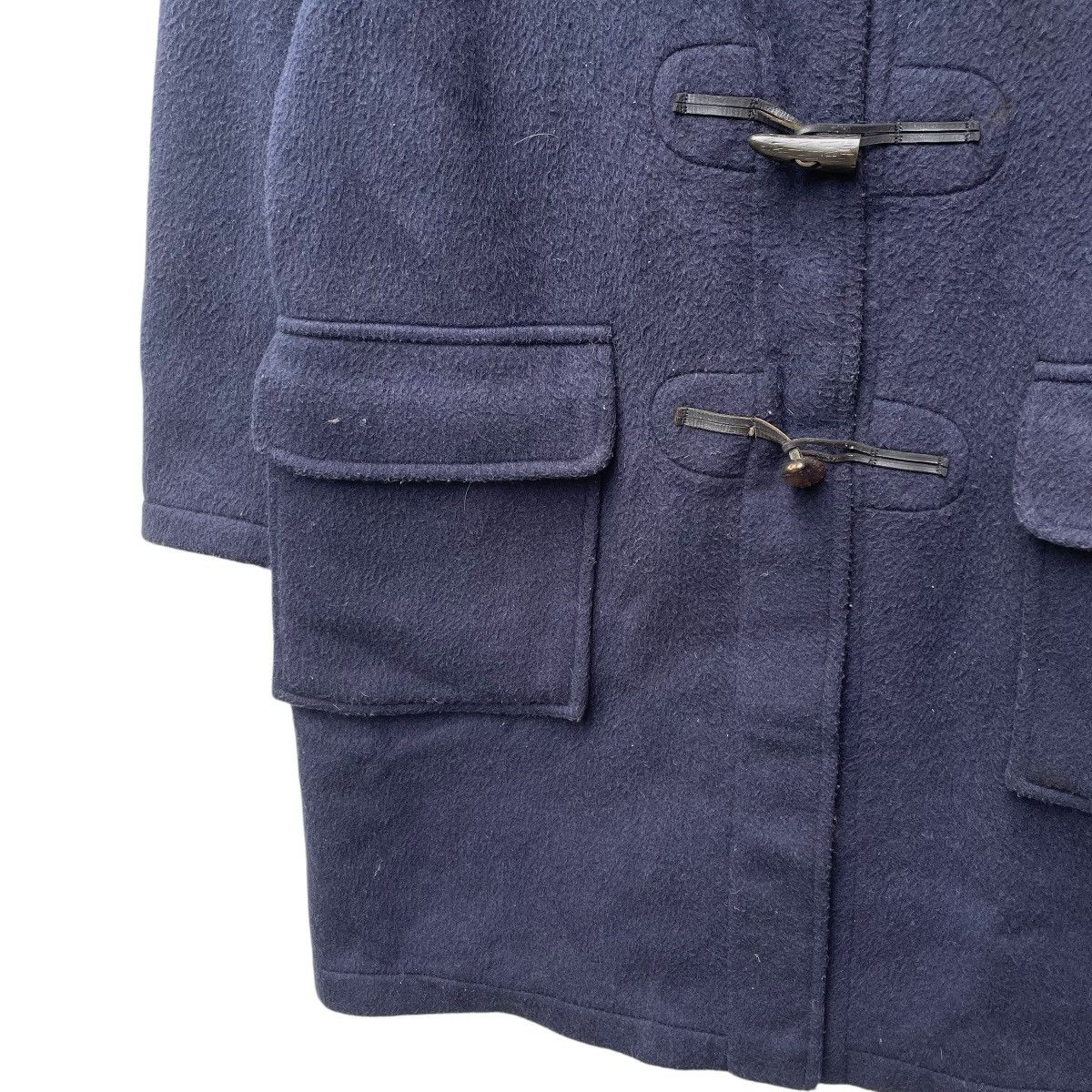 Autumn Cashmere × Gloverall 💥Vintage Gloverall Duffle Coat Checked Lined Hooded Jacket Size US M / EU 48-50 / 2 - 8 Thumbnail
